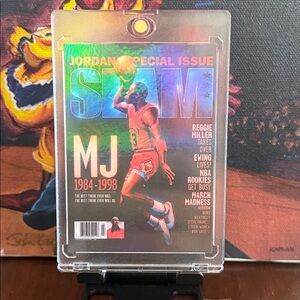 Michael Jordan - Slam Dynasty Custom Art Card - Wow Wow Wow